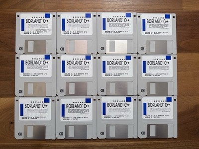 Borland C++ 3.1 #3,5 Zoll-Disketten #Vintage