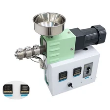 110V Single Screw Filament Extruder 3D Print Plastic Extruder High-precision