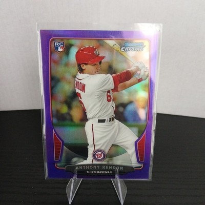 2013 Bowman Chrome - Anthony Rendon #97 Purple Refractor /199 (RC)