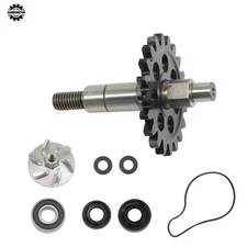 Water Pump Impeller Shaft Gear Kit Fit For Yamaha YZ250F 2001-2010 2011-2013 New