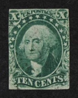 CKStamps: US Stamps Collection Scott#15 10c Washington Used CV$140