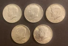 1967 Kennedy Silver Half Dollar Lot of 5 • 40% Silver • Ships within 24 Hours!