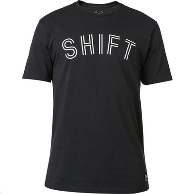SHIFT Racing Freizeit T-Shirt Bowery | Größe XL | schwarz | Herren