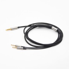OCC Nylon Audio Cable For 1MORE H1707 Triple Driver Over-Ear Headphones
