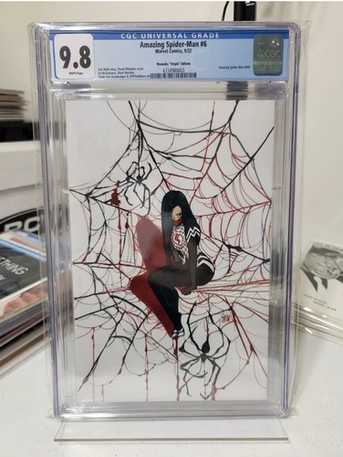 Amazing Spider-Man #6 (#900) CGC 9.8 1:500 Peach Momoko Virgin Incentive  - Imagen 3 de 4