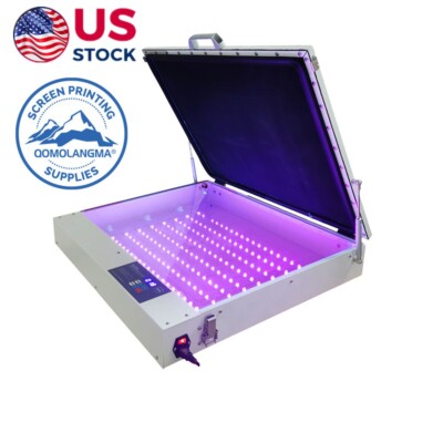 USA 110V 80W 20'' x 24'' Vacuum LED UV Exposure Unit Precise for Screen Printing