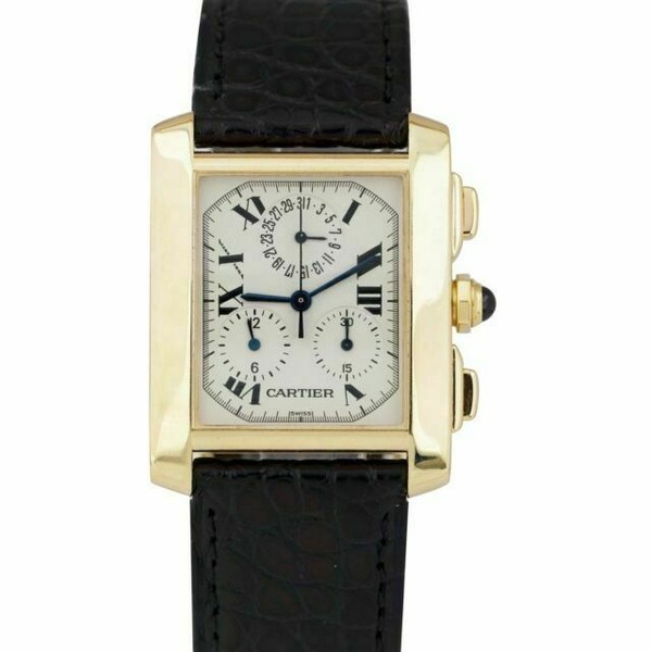 Cartier Tank Francaise Silver Men's 