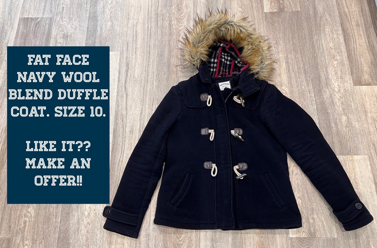 Duffle Coat Fatface Wool Coat FATFACE Kids' 3-In-1 Waterproof