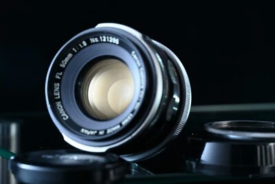 CANON FL 50mm f/1.8 Standard Prime Lens for FD mount [Exc] 1day Shipping - Image 1 of 4