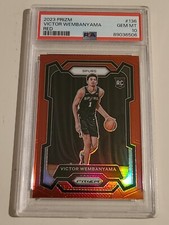 2023-24 Panini Prizm - Victor Wembanyama #136 Red Prizm /299 (RC 