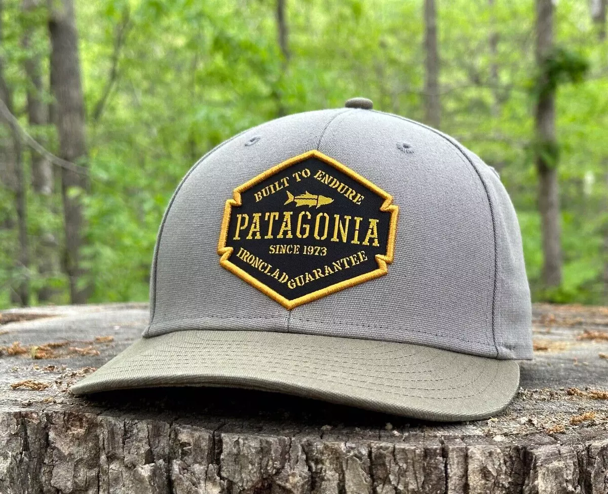 PATAGONIA Built to Endure Flat Top Hat - Excellent - Rare