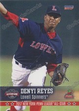 2017 New York Penn League All Star NYPL N Denyi Reyes RC Rookie Red Sox