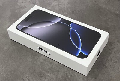 Apple iPhone 16 Pro Max 512GB Titan Schwarz Ohne Simlock NEU & OVP