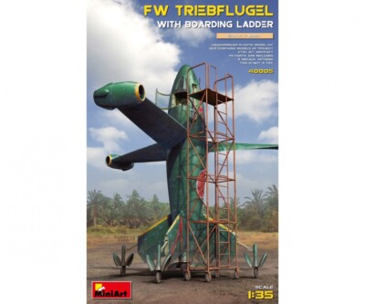 MiniArt 1:35 Focke-Wulf Triebflügel m. Gerüst Plastik Modellbau