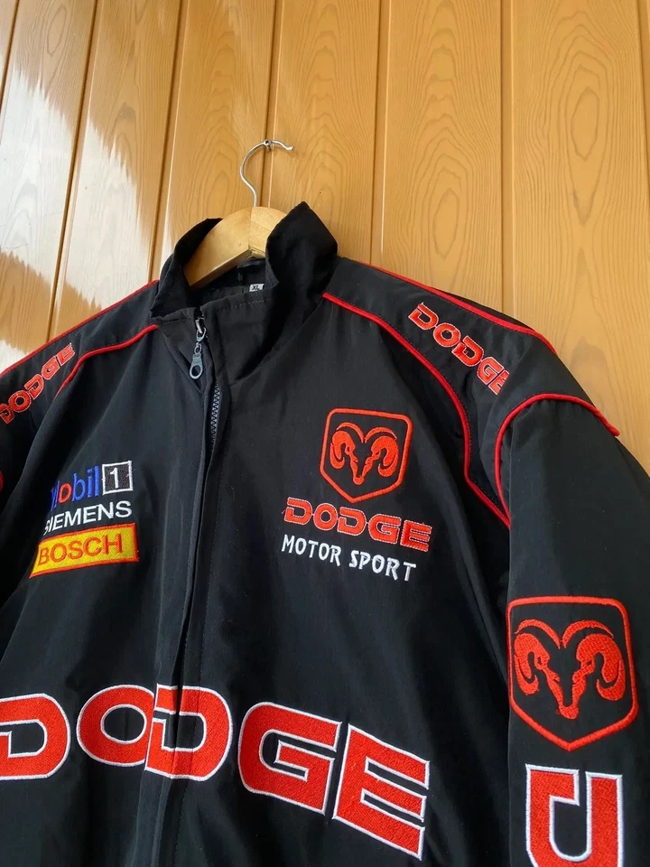 Chaqueta de carreras Dodge MotorSport NASCAR de colección Foto 3 de 4