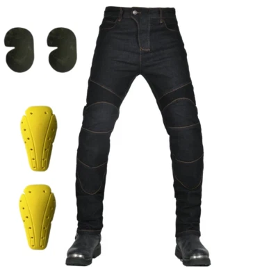 Pantalons de Moto Antichute - Jeans de Motard, Toutes Saisons, Style Harley-Davi - Photo 1/4