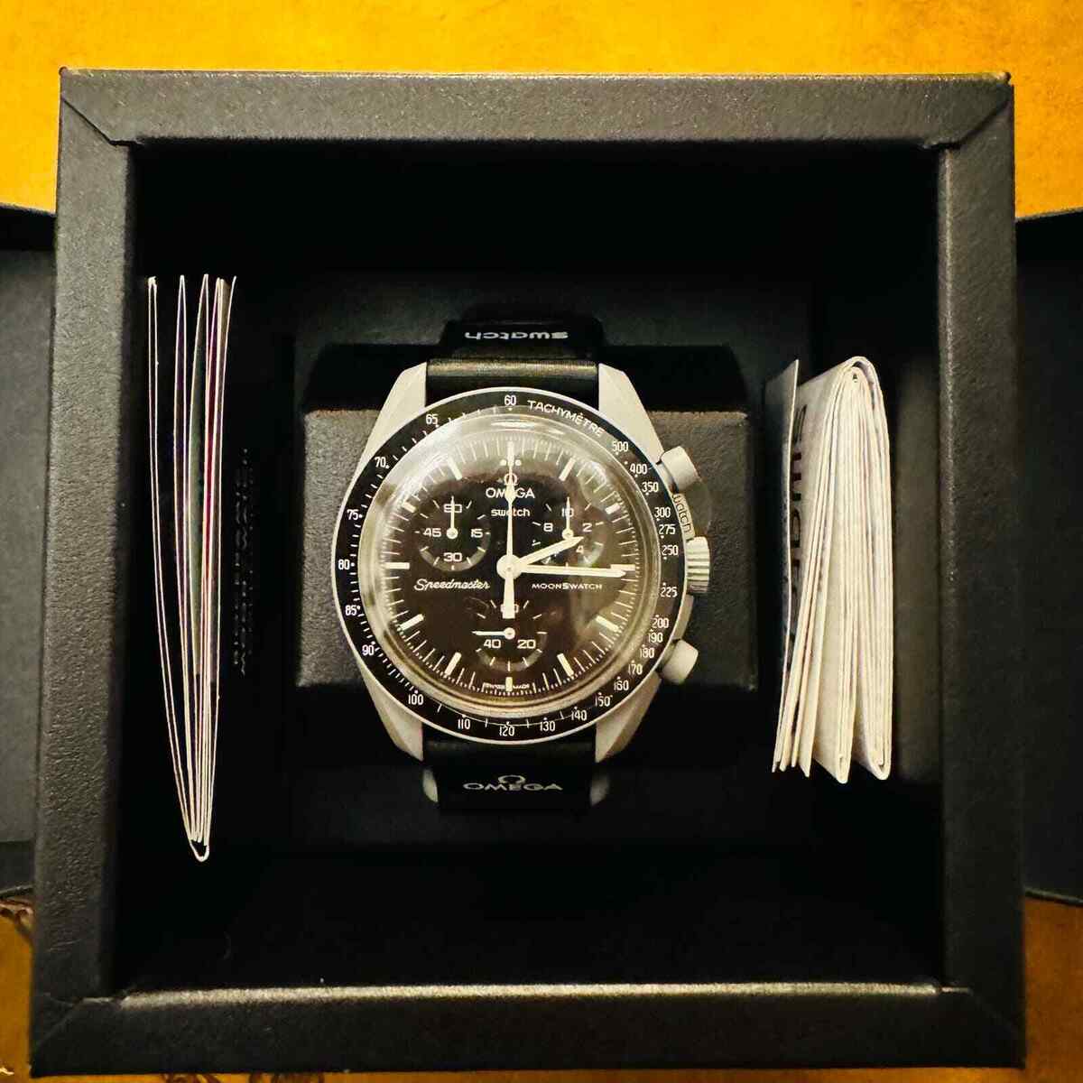 Omega X Swatch Bioceramic Moonswatch Mission to the Moon Omega X Swatch Bioceramic Moonswatch Mission to the Moon