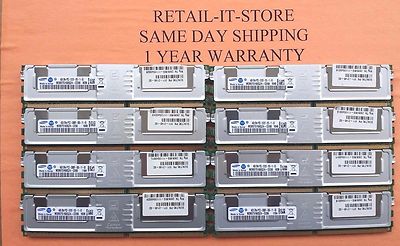 32GB(8x4GB) Memory kit for Apple Mac Pro Quad-Core 2.8Ghz early 2008 1 YEAR WARR