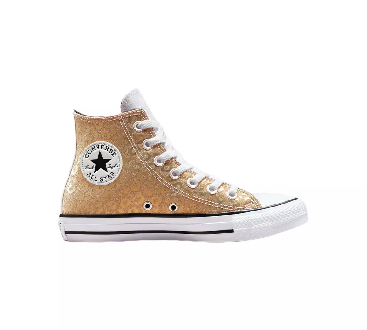 Authentic Glam Chuck Taylor Star Gold UK Size 3-8 | eBay