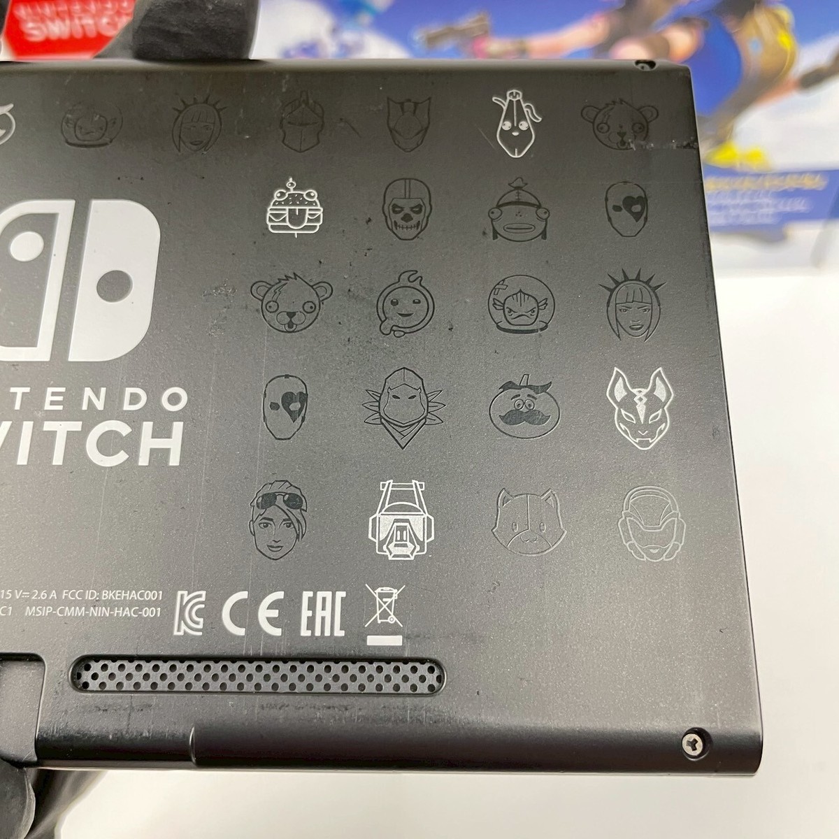 Nintendo Switch Fortnite Wildcat Edition HAC-001(-01) Console No