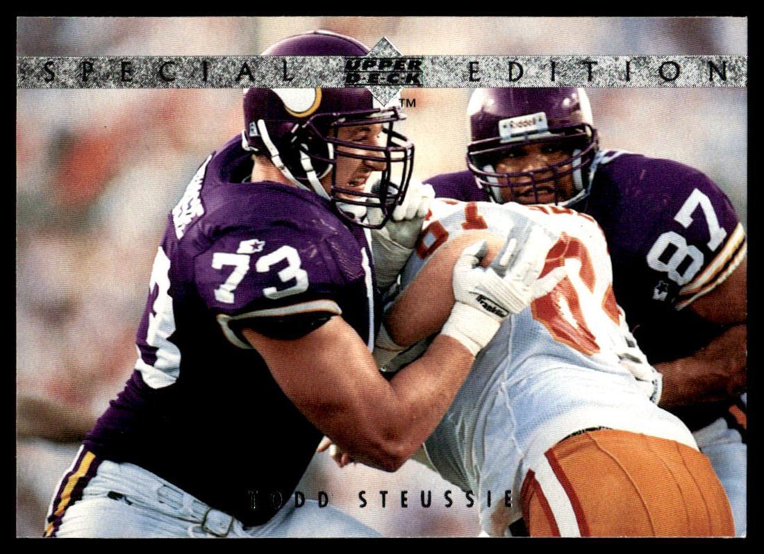 1995 Upper Deck #SE29 Todd Steussie Minnesota Vikings Special Edition Card