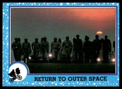 E.T. The Extra Terrestrial 1982 Topps Movie Card #81 (NM)