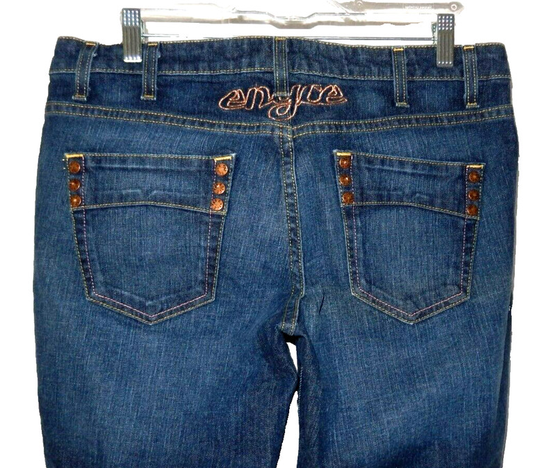 Enyce Denim Bermuda Short/Crop Jeans-13, blue