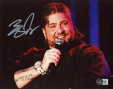 BIG JAY OAKERSON SIGNED 8x10 PHOTO POPULAR COMEDY CENTRAL COMEDIAN BECKETT BAS
