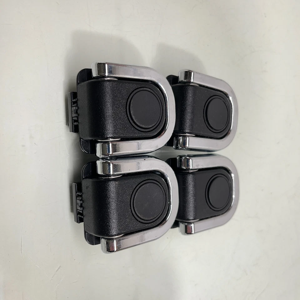 Juego de anillos de gancho de amarre de carga trasera BMW X3 y X5 2007-2016 7331198 OEM 4EA Foto 3 de 4