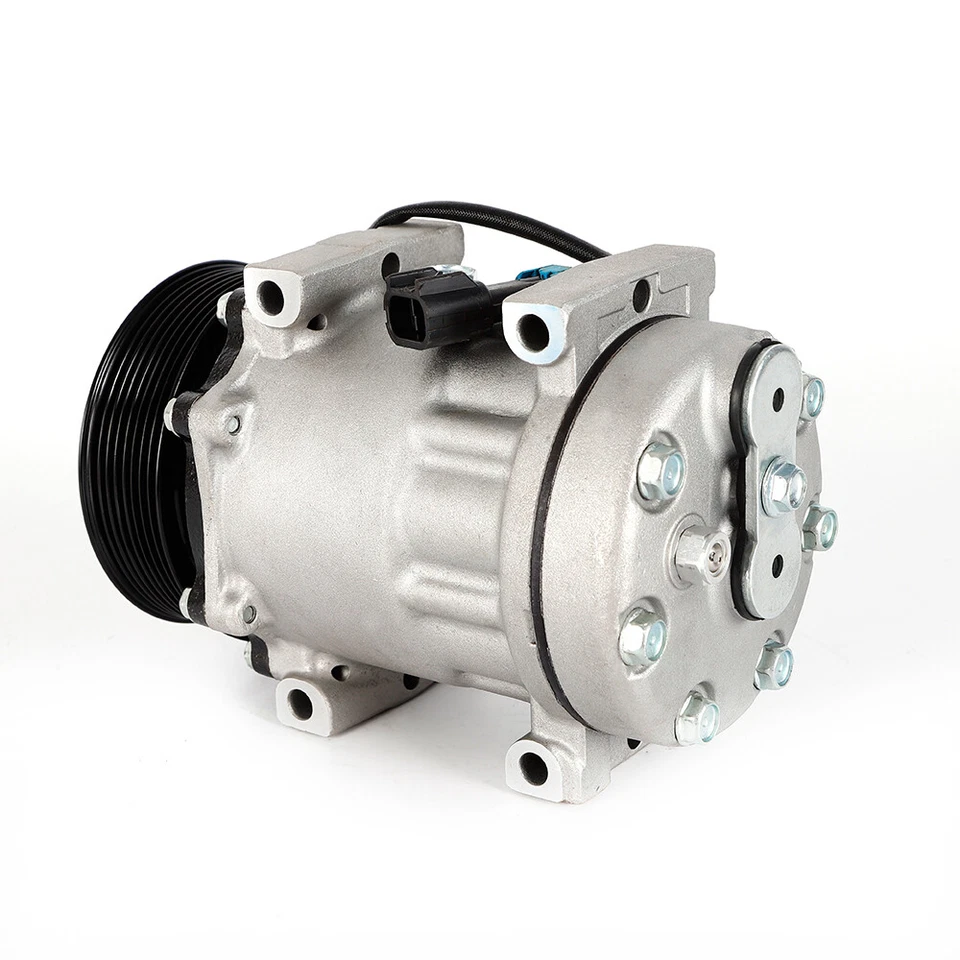 AC A/C Air Compressor w/Clutch for Dodge Ram 1994-2005 3500/2500 L6 5.9L Diesel - Image 4 of 4