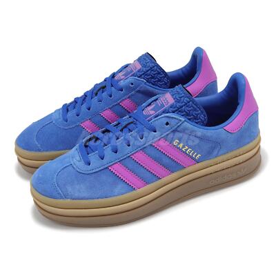 adidas Originals Gazelle Bold W Blue Purple Burst Women Casual Shoes IG4367