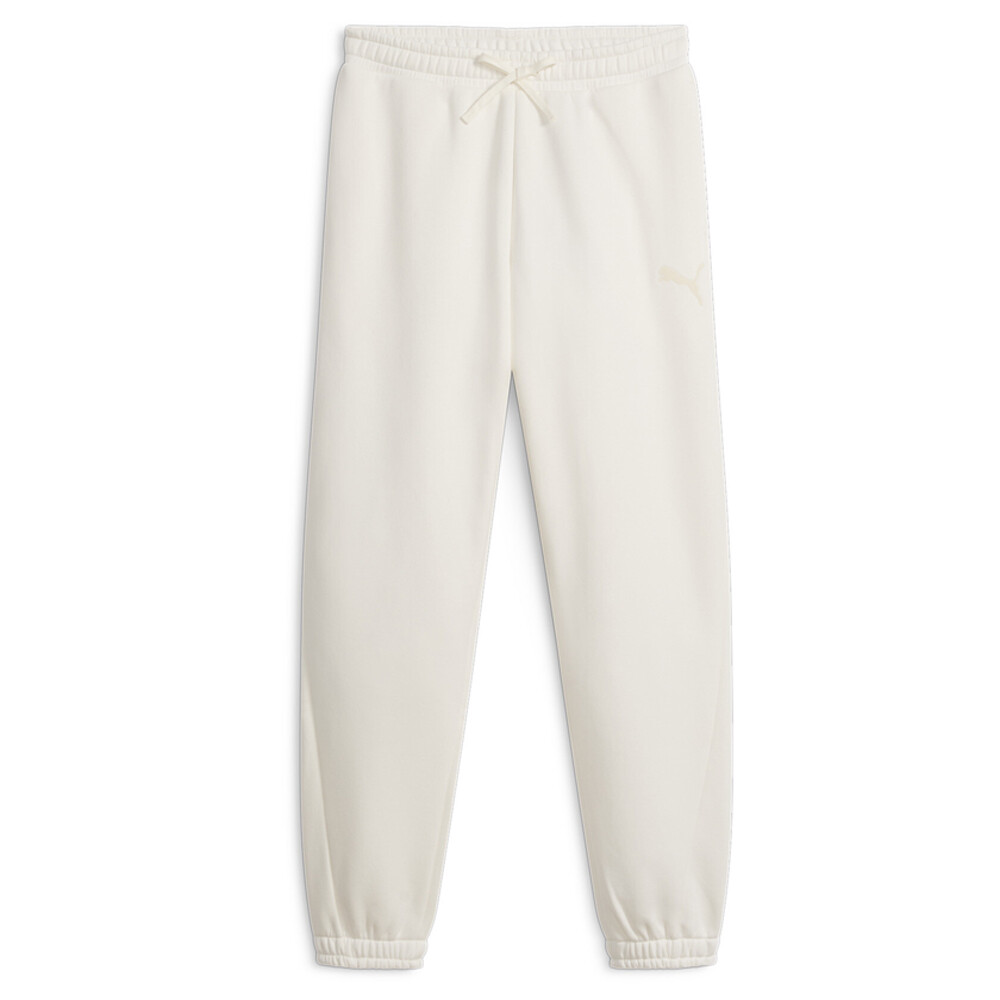 Спортивные брюки Puma Essentials с завышенной талией, мужские белые повседневные спортивные штаны 68321765