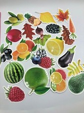 FRUIT / VEG / LEAVES Stickers Pack 50 PC for Skateboard Laptop Phone Scrapbook