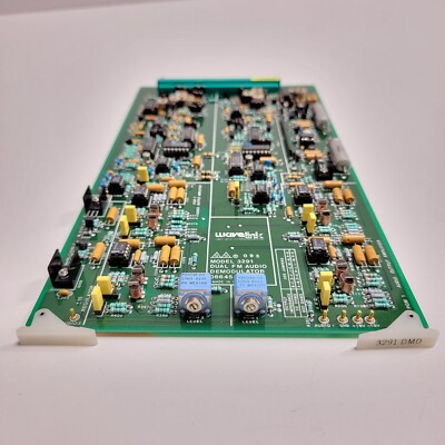 WAVELINK 066454 - 01M MODEL 3291 DMD DUAL FM AUDIO DEMODULATOR Module Card Part