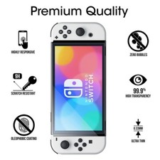 Clear Dust-Free Warehouse Tempered Glass Screen Protector fits Nintendo Switch 2