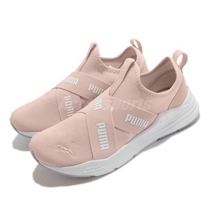 puma slip on sneakers pink