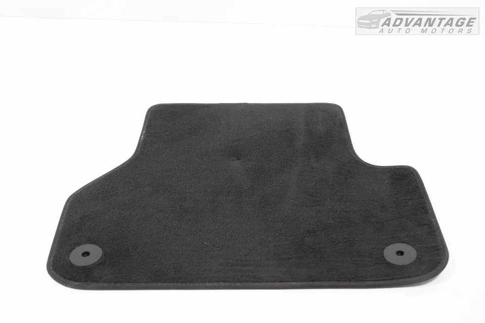 2017-2019 AUDI A4 QUATTRO REAR SECOND ROW LEFT & RIGHT SIDE FLOOR CARPET MAT OEM - Image 3 of 4