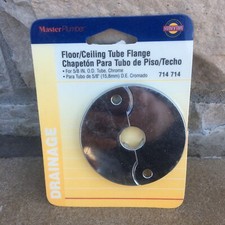 Drainage Master Plumber  714-714 MP FLR/Ceil Tube Flange,No 714-714,PK5- New