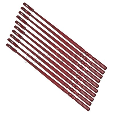 10pcs 35cm Red Wood Flute Cleaning Rod Stick Woodwind Instruments Replacement