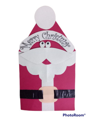 Kids Gifts Hand made Festival Party Creative Christmas Greeting Card