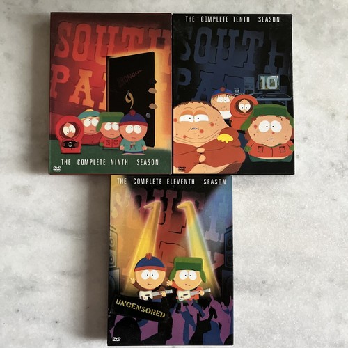 South Park Seasons 9-11 (DVD, 1997-2000) Trey Parker, Matt Stone ...