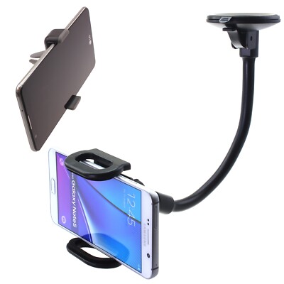 Dash Car Mount Windshield Air Vent Holder Cradle 2-in-1 for SmartPhones