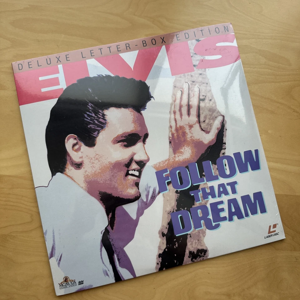 Follow That Dream LD (Laserdisc) Elvis Presley Deluxe Letterbox SEALED NEW RARE Foto 2 de 4