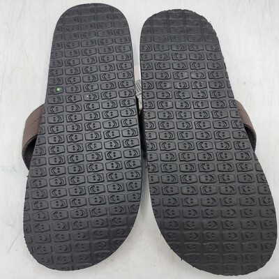 Sanuk Beer Cozy Coaster Mens 12 Comfort Flip Flop Sandals  display picture 2
