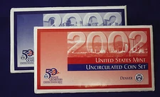2002 MINT SET AS ISSUED BY U.S. MINT  UNCIRCULATED Genuine U.S.