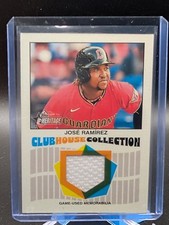 2026 Topps Heritage Jose Ramirez #CCR-JRA Clubhouse Collection Relics Guardians