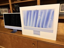 Apple iMac 24-inch All-in-One M4 16GB RAM 256GB SSD 8-Core GPU Blue