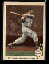 1959 FLEER TED WILLIAMS #59 HOT SEPTEMBER FOR RED SOX
