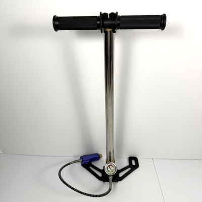 #ad SMACO High Pressure Hand Pump Air Rifle Filling Stirrup Pump 40Mpa 6000Psi Sta $99.99