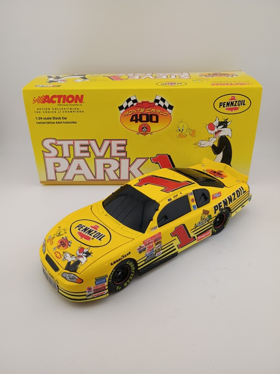 Steve Park #1 Pennzoil Looney Tunes 2001 Monte Carlo 400 1:24